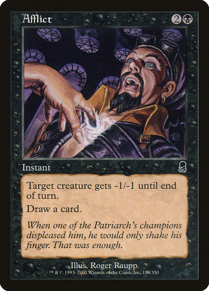 Afflict [Odyssey] Magic: The Gathering