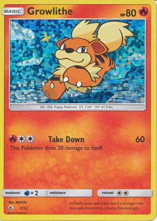 Growlithe (1/12) [McDonald's Promos: 2018 Collection] Pokémon