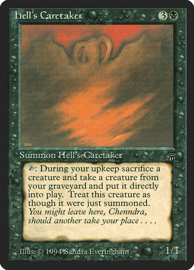 Hell's Caretaker [Legends] Magic: The Gathering