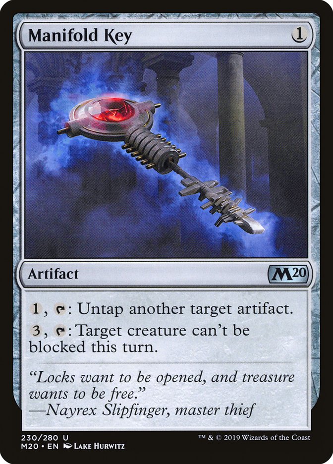 Manifold Key [Core Set 2020] Magic: The Gathering