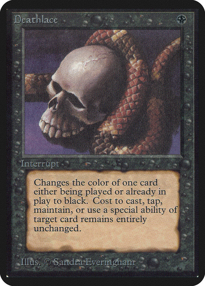 Deathlace [Alpha Edition] Magic: The Gathering