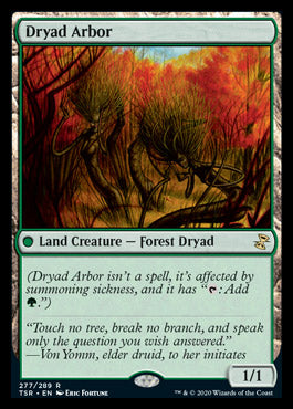 Dryad Arbor [Time Spiral Remastered] Magic: The Gathering
