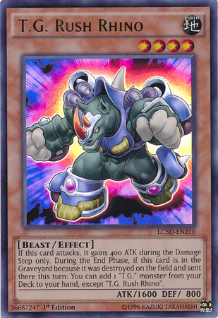 T.G. Rush Rhino [LC5D-EN210] Ultra Rare Yu-Gi-Oh!
