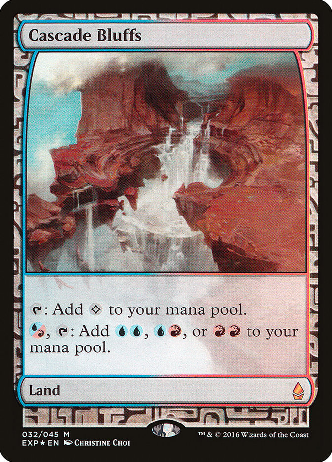 Cascade Bluffs [Zendikar Expeditions] Magic: The Gathering