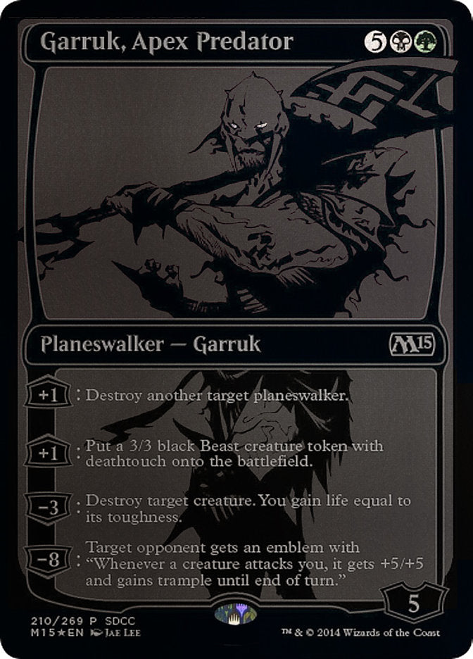 Garruk, Apex Predator [San Diego Comic-Con 2014] Magic: The Gathering