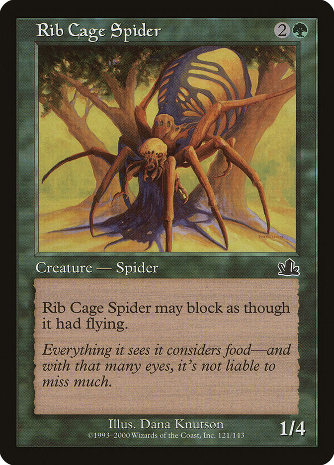 Rib Cage Spider [Prophecy] Magic: The Gathering
