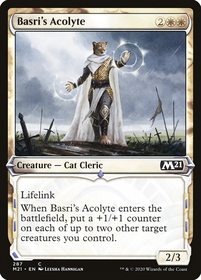Basri's Acolyte (Showcase) [Core Set 2021] Magic: The Gathering