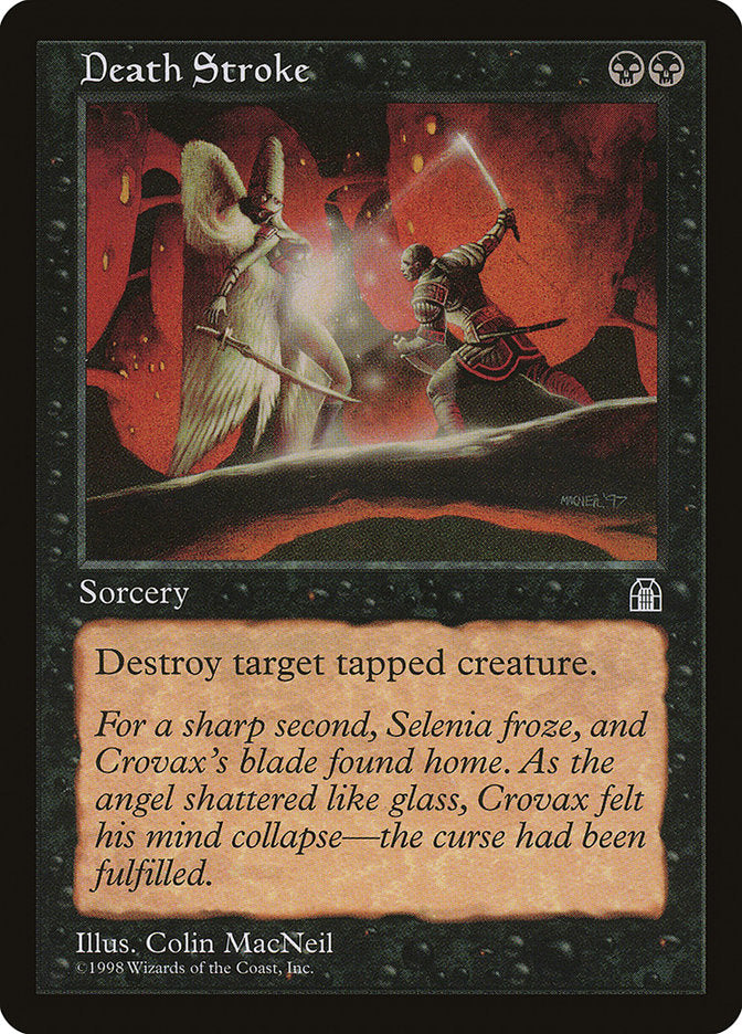 Death Stroke [Stronghold] Magic: The Gathering