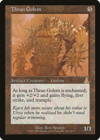 Thran Golem [Urza's Destiny] Magic: The Gathering