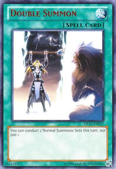Double Summon (Green) [DL17-EN017] Rare Yu-Gi-Oh!