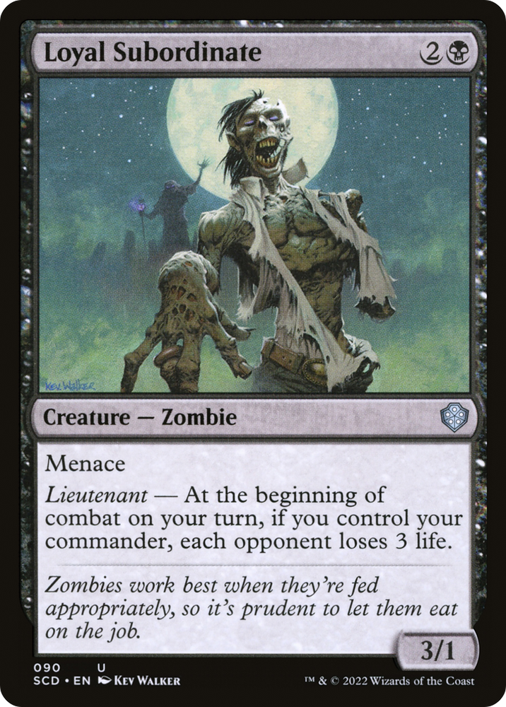 Loyal Subordinate [Starter Commander Decks] Magic: The Gathering
