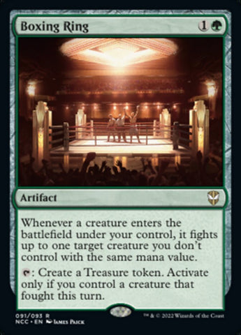 Boxing Ring [Streets of New Capenna Commander] Magic: The Gathering