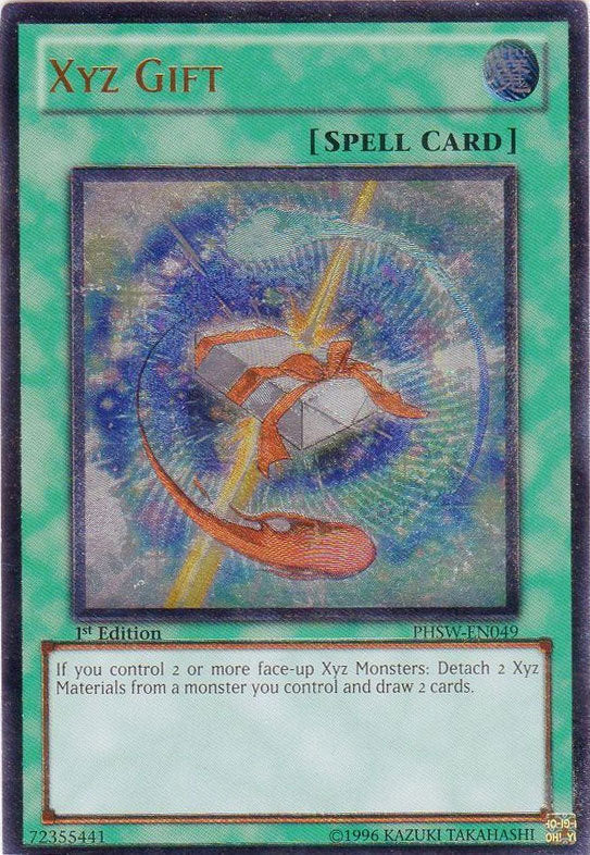 Xyz Gift [PHSW-EN049] Ultimate Rare Yu-Gi-Oh!