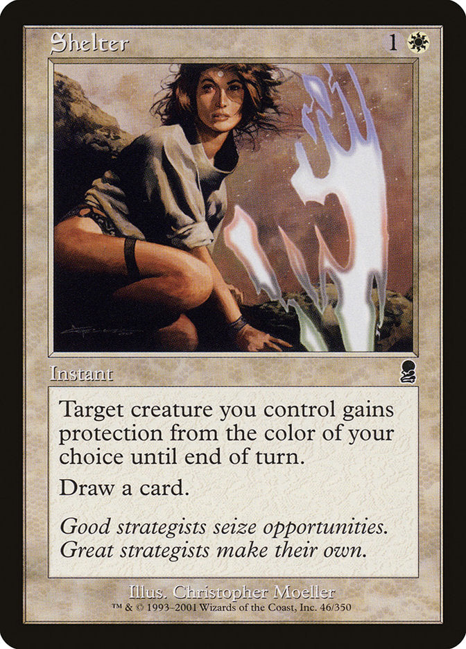Shelter [Odyssey] Magic: The Gathering