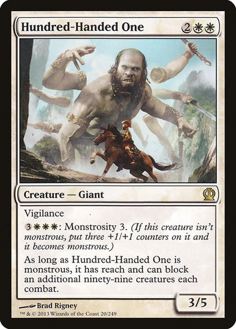 Hundred-Handed One [Theros] Magic: The Gathering