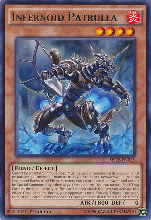 Infernoid Patrulea [SECE-EN015] Rare Yu-Gi-Oh!