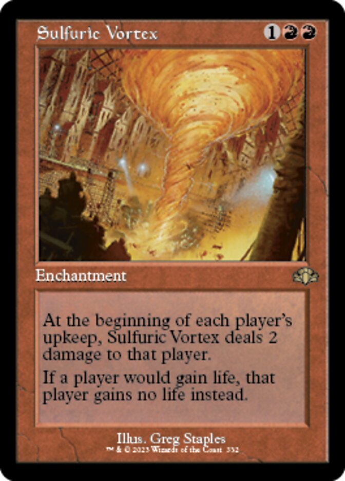 Sulfuric Vortex (Retro) [Dominaria Remastered] Magic: The Gathering