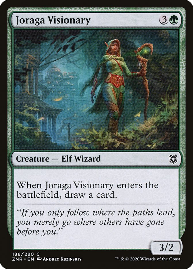 Joraga Visionary [Zendikar Rising] Magic: The Gathering