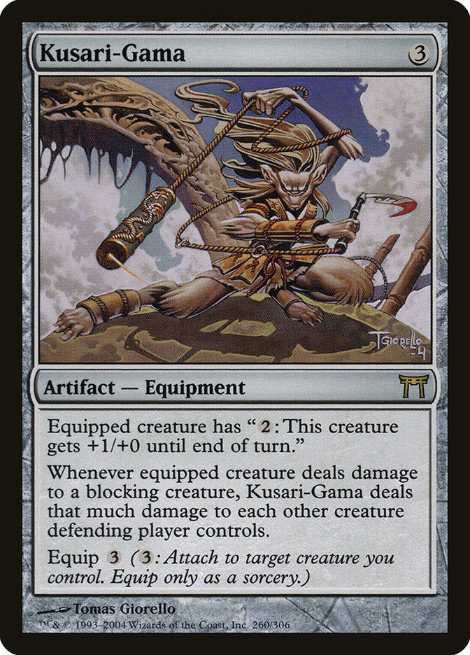 Kusari-Gama [Champions of Kamigawa] Magic: The Gathering