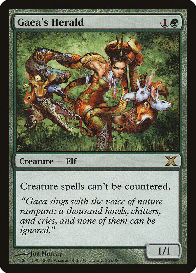 Gaea's Herald [Tenth Edition] Magic: The Gathering