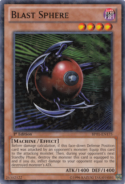 Blast Sphere [BP01-EN175] Starfoil Rare Yu-Gi-Oh!