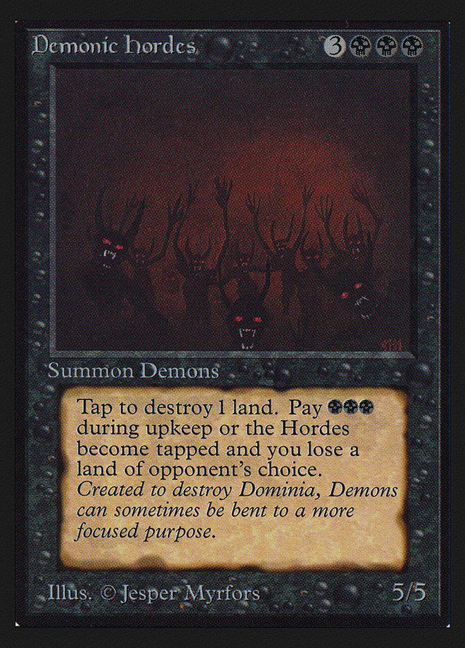 Demonic Hordes [Collectors' Edition] Magic: The Gathering