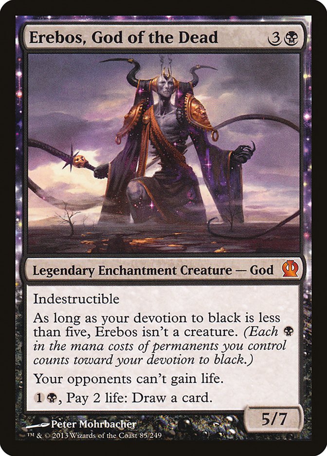 Erebos, God of the Dead [Theros] Magic: The Gathering