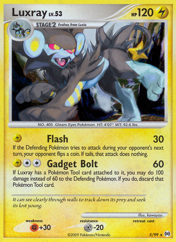 Luxray (5/99) [Platinum: Arceus] Pokémon
