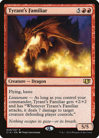 Tyrant's Familiar [Commander 2014] Magic: The Gathering