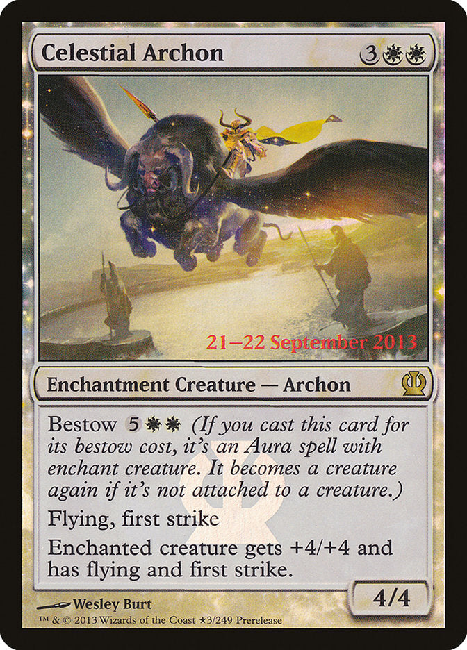 Celestial Archon [Theros Prerelease Promos] Magic: The Gathering