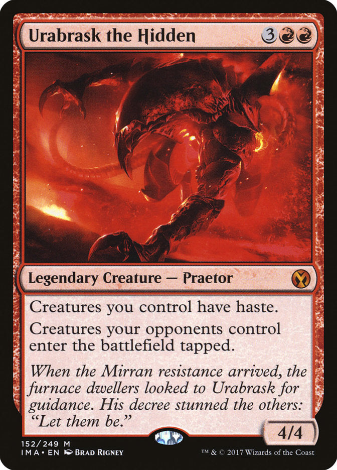 Urabrask the Hidden [Iconic Masters] Magic: The Gathering