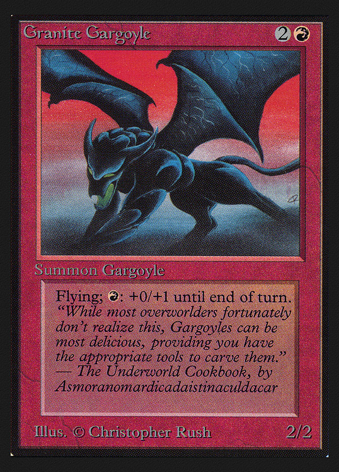 Granite Gargoyle [Collectors' Edition] Magic: The Gathering