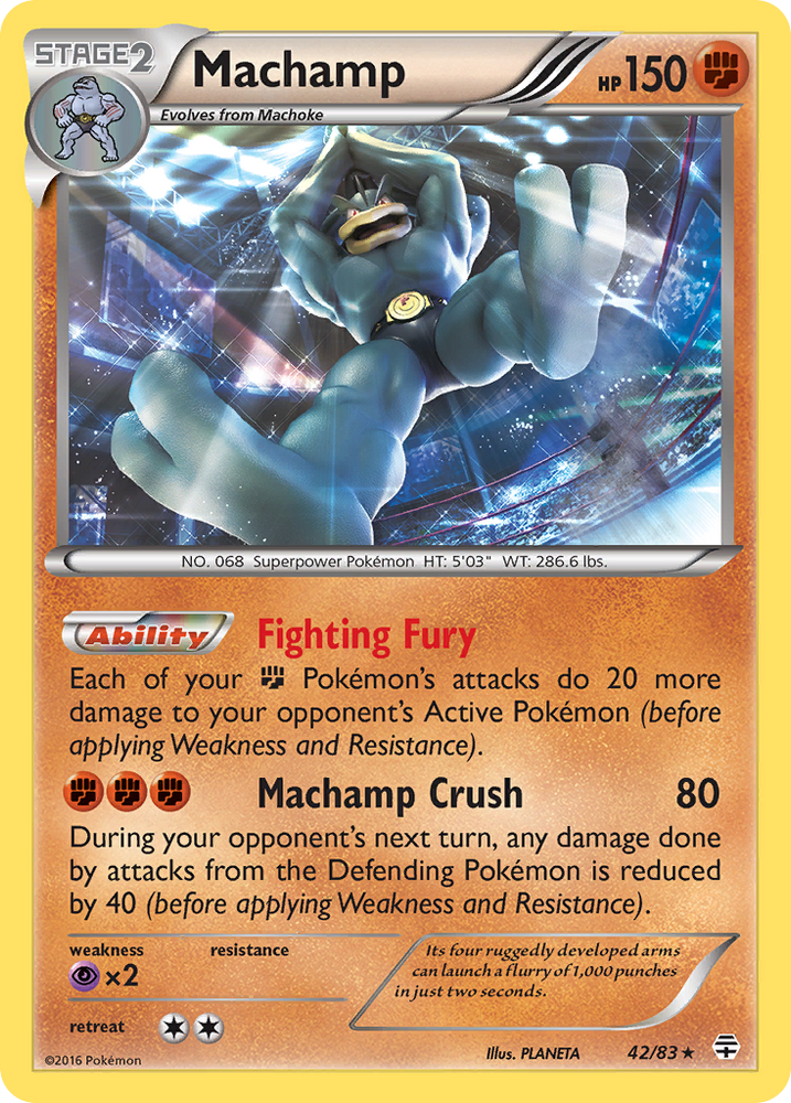 Machamp (42/83) [XY: Generations] Pokémon