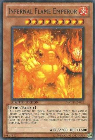 Infernal Flame Emperor [WCPP-EN011] Rare Yu-Gi-Oh!