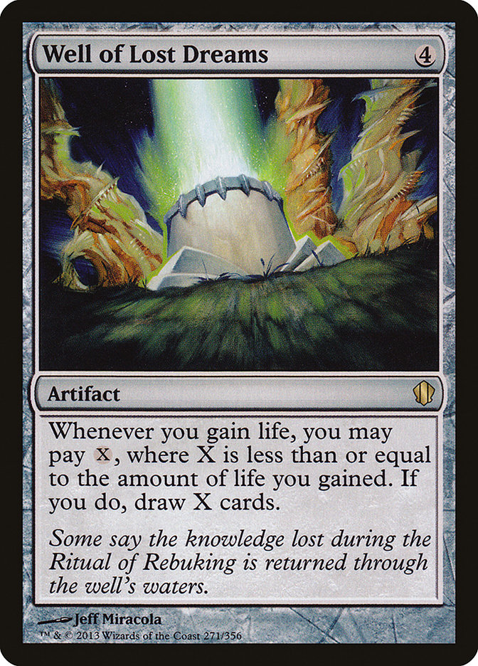 Well of Lost Dreams [Commander 2013] Magic: The Gathering