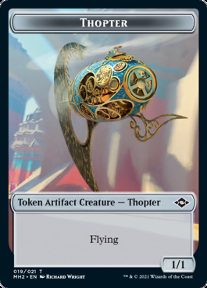 Thopter Token [Modern Horizons 2 Tokens] Magic: The Gathering