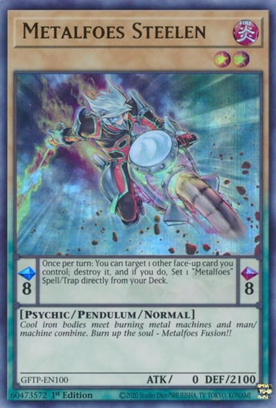Metalfoes Steelen [GFTP-EN100] Ultra Rare Yu-Gi-Oh!