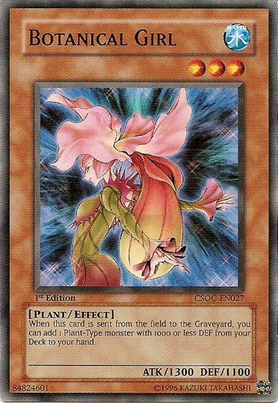 Botanical Girl [CSOC-EN027] Common Yu-Gi-Oh!
