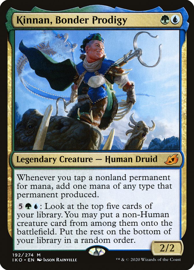 Kinnan, Bonder Prodigy [Ikoria: Lair of Behemoths] Magic: The Gathering