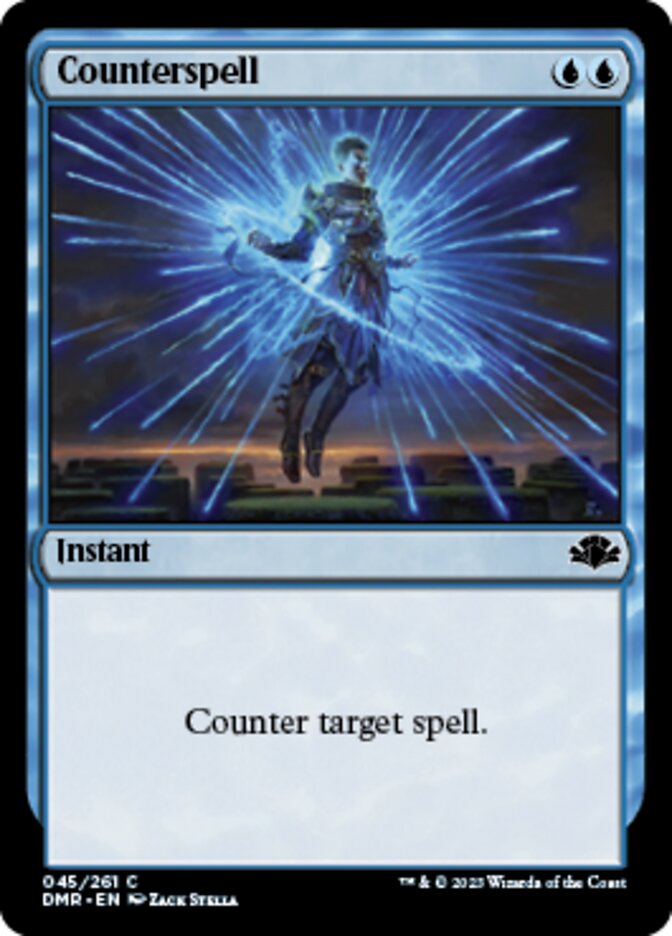 Counterspell [Dominaria Remastered] Magic: The Gathering