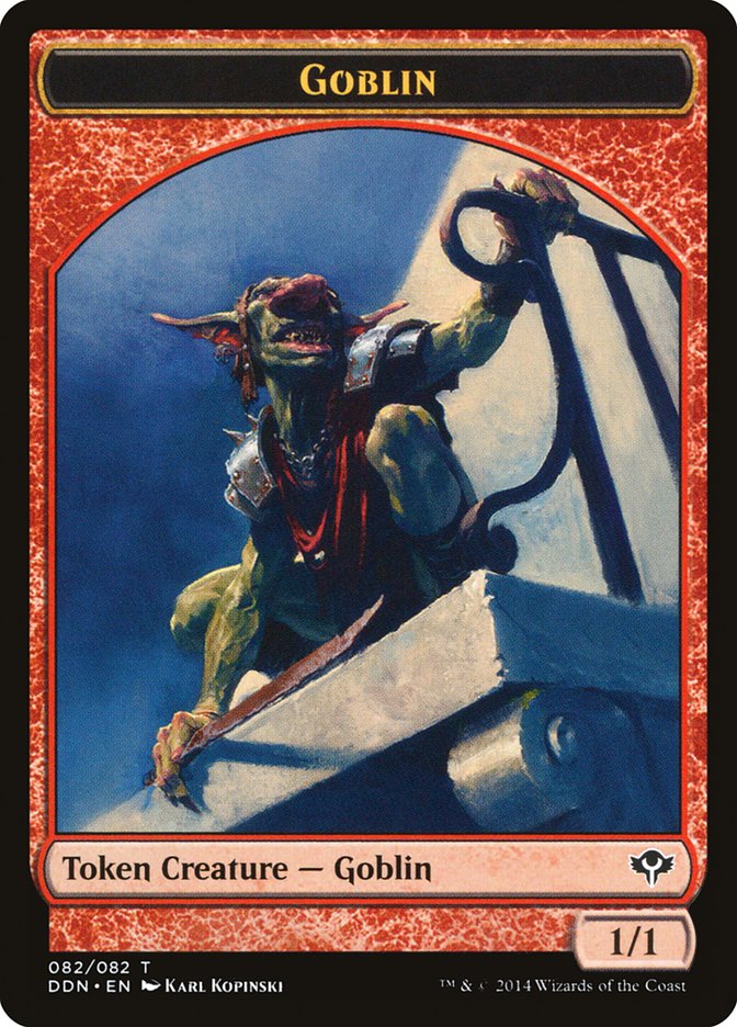 Goblin Token [Duel Decks: Speed vs. Cunning] Magic: The Gathering