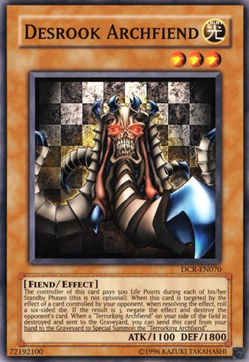 Desrook Archfiend [DCR-EN070] Common Yu-Gi-Oh!