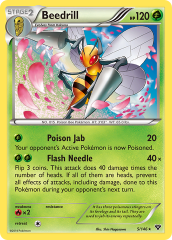 Beedrill (5/146) [XY: Base Set] Pokémon