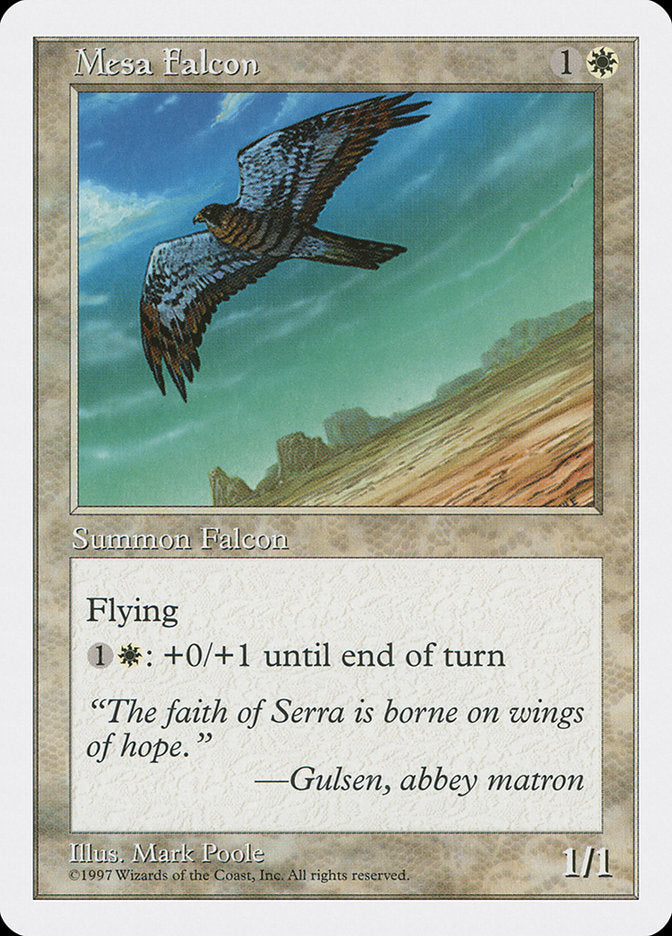 Mesa Falcon [Fifth Edition] Magic: The Gathering