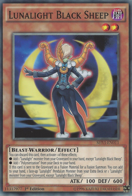 Lunalight Black Sheep [SHVI-EN011] Common Yu-Gi-Oh!