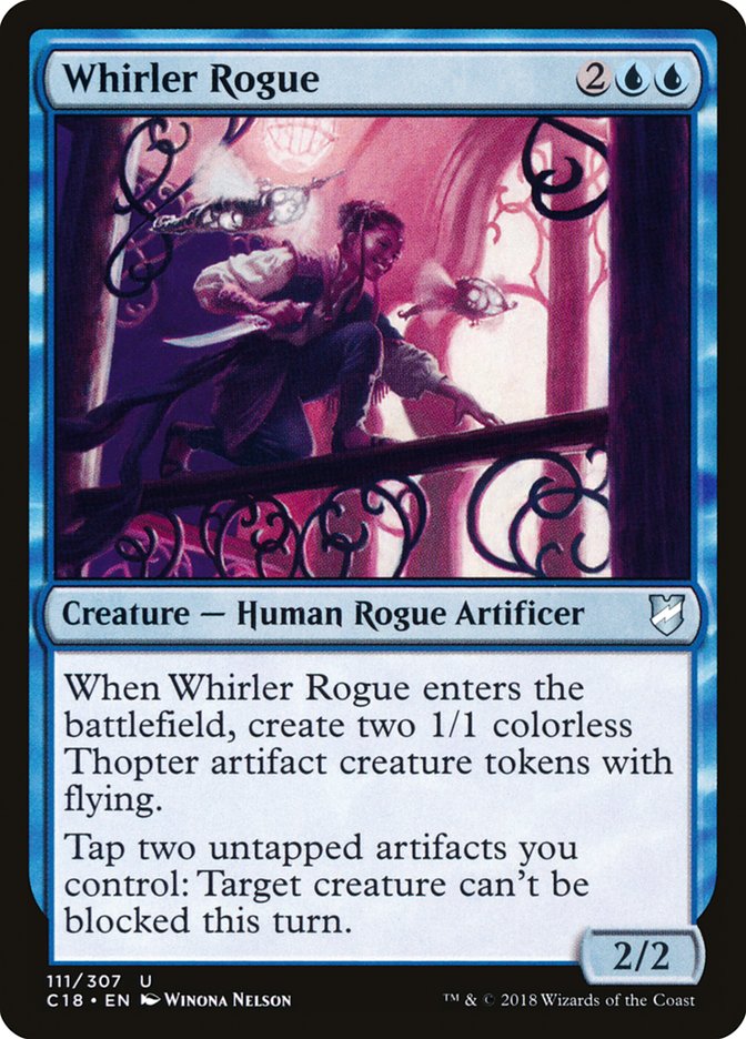 Whirler Rogue [Commander 2018] Magic: The Gathering