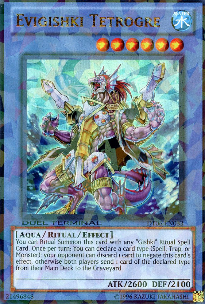 Evigishki Tetrogre [DT06-EN033] Ultra Rare Yu-Gi-Oh!