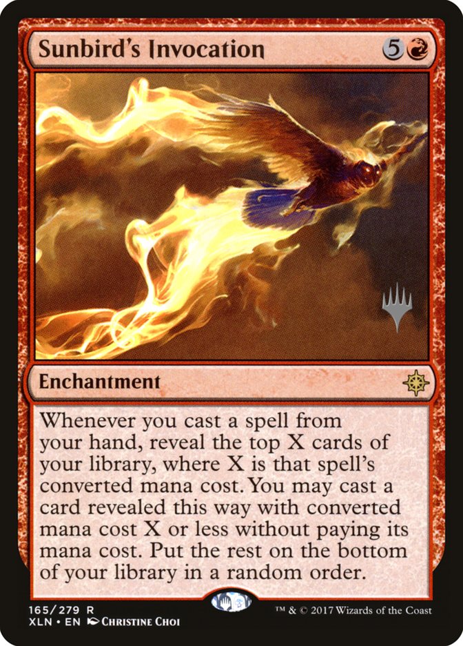 Sunbird's Invocation (Promo Pack) [Ixalan Promos] Magic: The Gathering