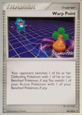 Warp Point (88/100) (Queengar - Jason Martinez) [World Championships 2009] Pokémon