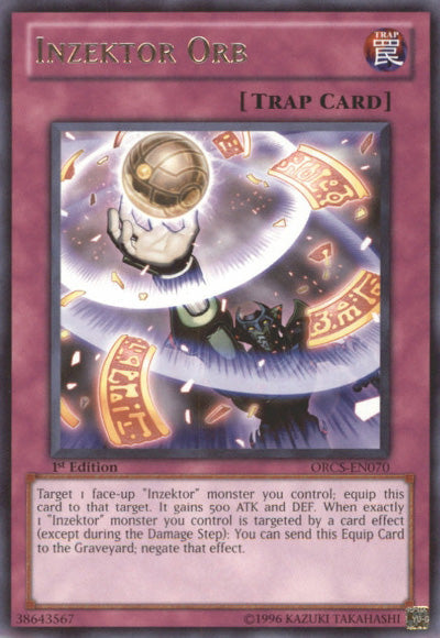 Inzektor Orb [ORCS-EN070] Rare Yu-Gi-Oh!